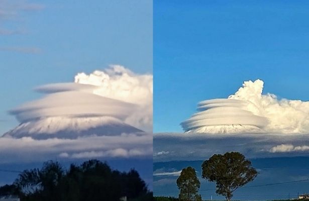 ¿Nubes y sonidos raros en el Popocatépetl? ¿A qué se debe?