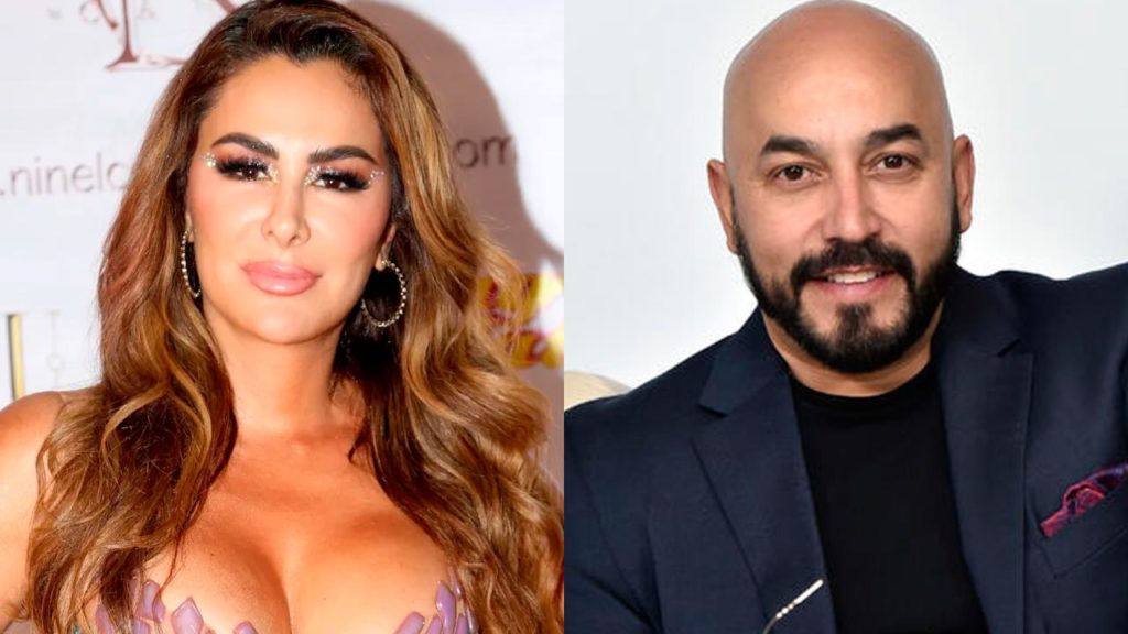 Ninel Conde y Lupillo Rivera se besan en programa de televisión La Z