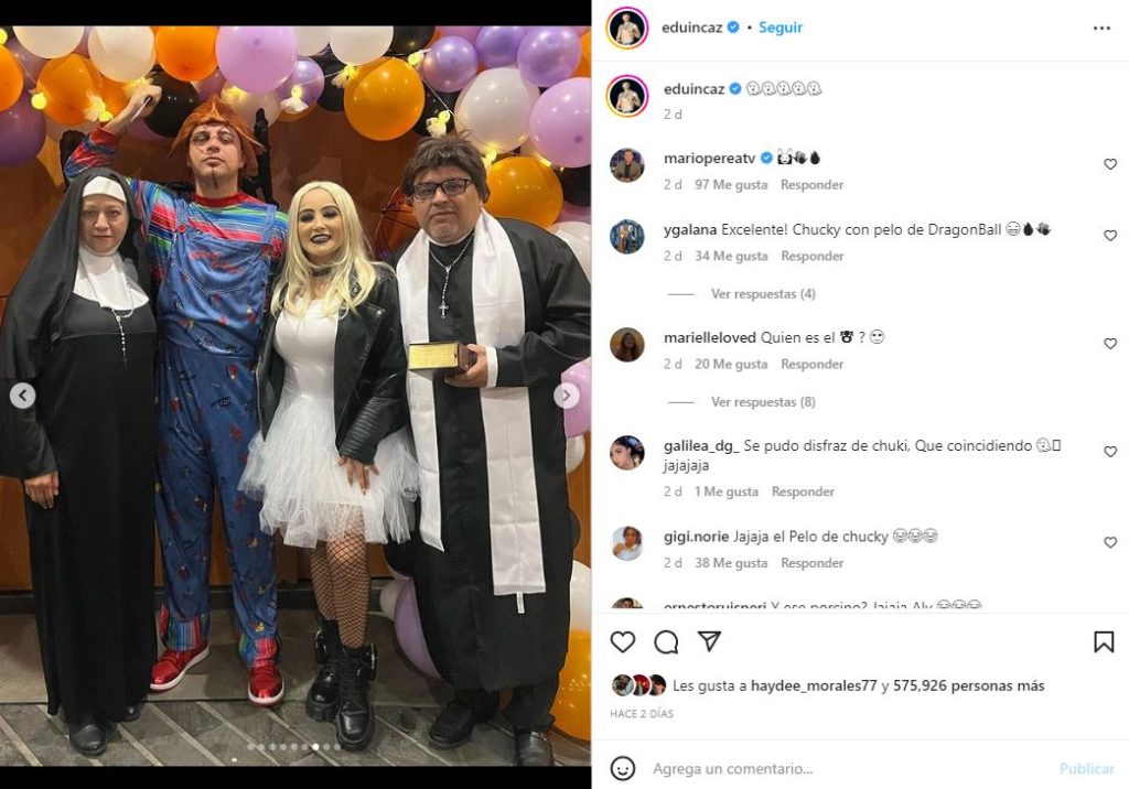 Eduin Caz es "exorcizado" y momento se viraliza