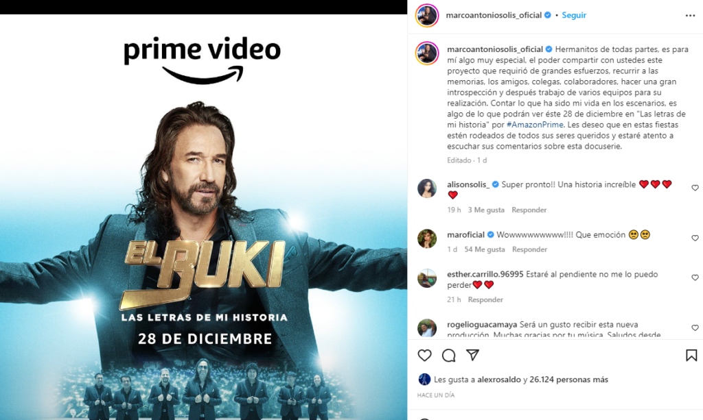 Marco Antonio Solís comparte "probadita" de su bioserie
