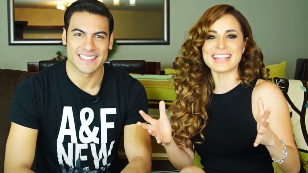 Carlos Rivera y Cynthia Rodríguez