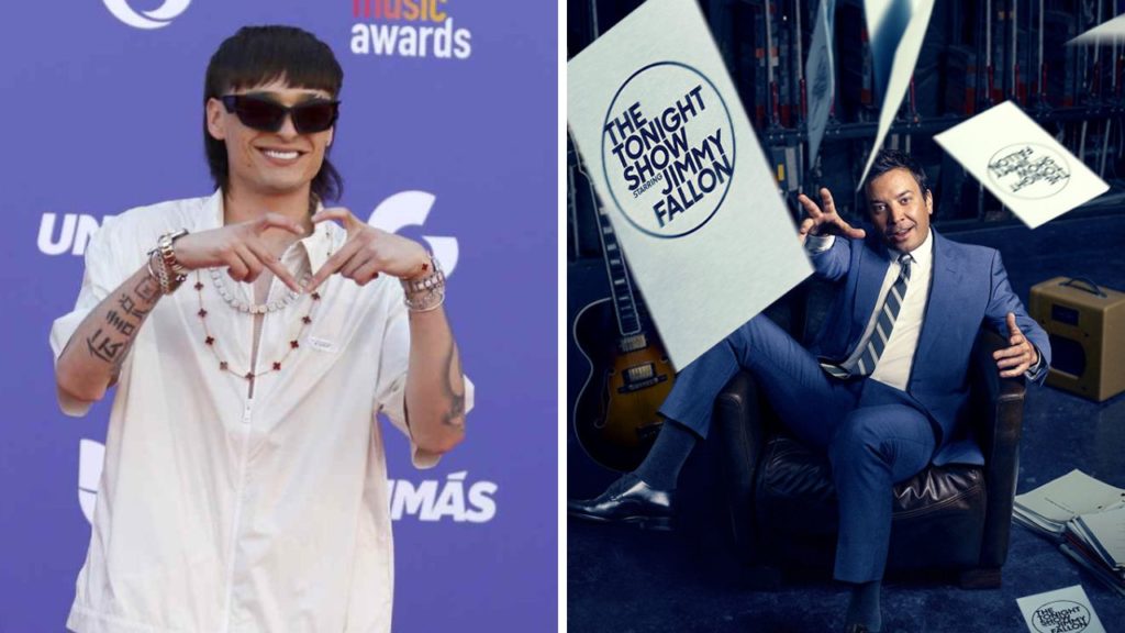 Peso Pluma estará con Jimmy Fallon en 'The Tonight Show'
