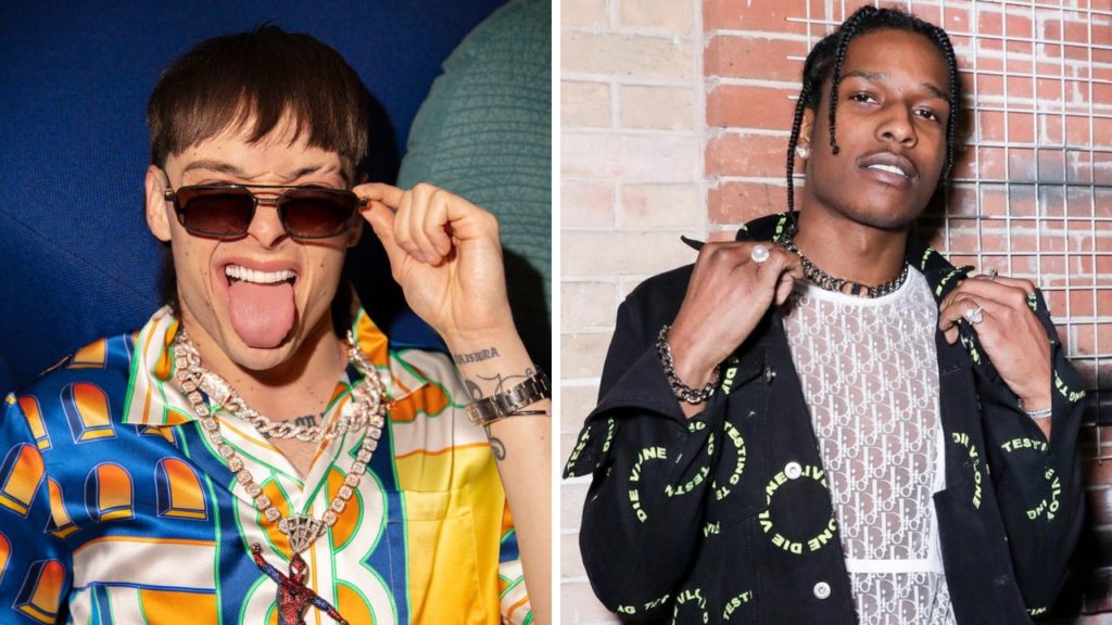 Peso Pluma graba canción con novio de Rihanna