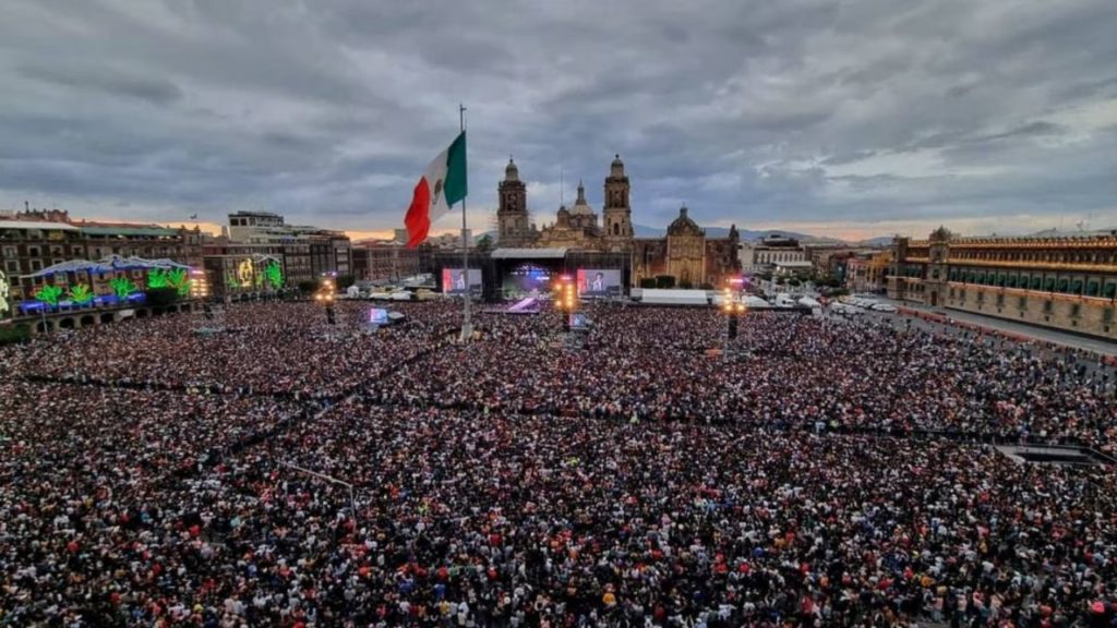 Conciertos programados para el 15 de septiembre en la CDMX