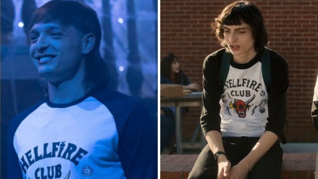 Peso Pluma se disfraza de Mike Wheeler de Stranger things