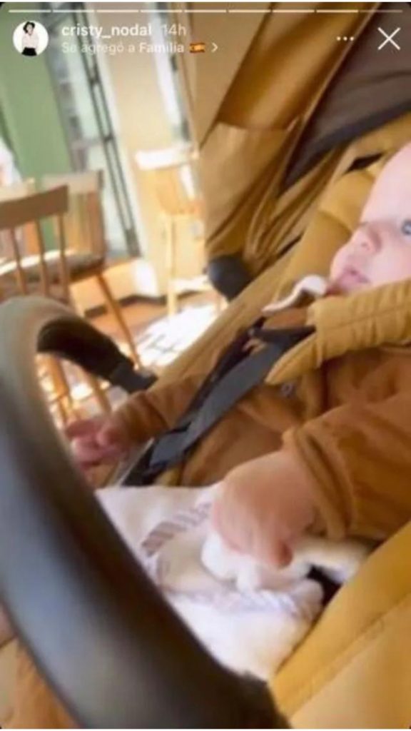 Bebé de Christian Nodal y Cazzu