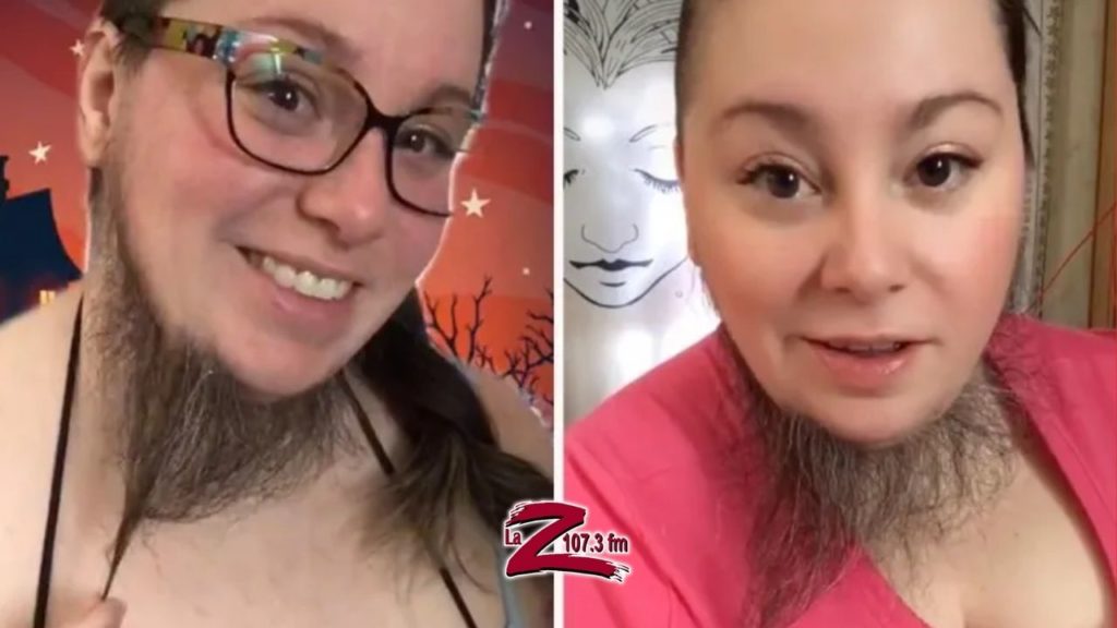 Mujer barbuda la rompe en TikTok