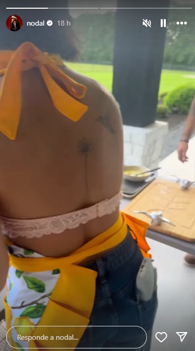 Christian Nodal muestra su lado más íntimo en domingo familiar
