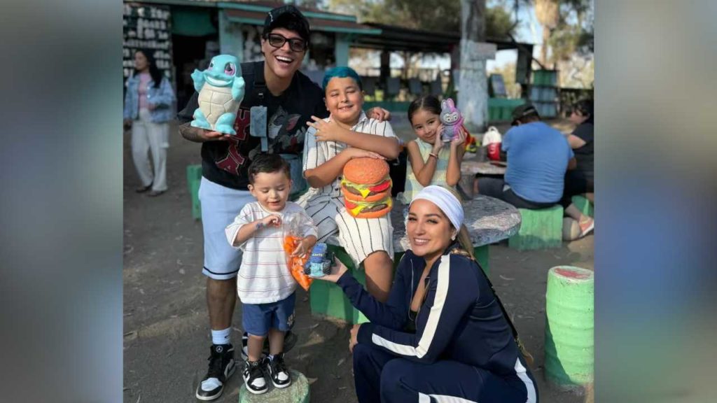 Eduin Caz disfruta momento familiar en Tijuana