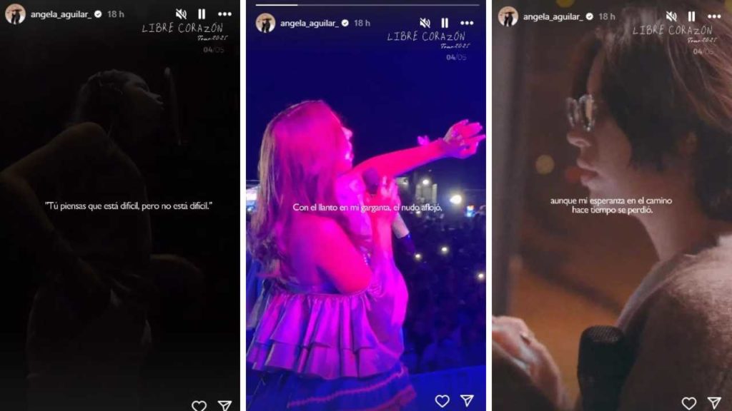 Ángela Aguilar rompe en llanto y confiesa que quiso renunciar al legado familiar