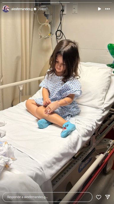 ¡Hija de Alex Fernández fue hospitalizada de emergencia! ¿Cuál es su estado de salud actual?
