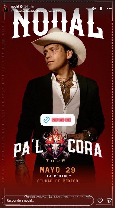 Christian Nodal sorprende y adelanta su concierto en la Plaza de Toros "La México": ¿qué está pasando?