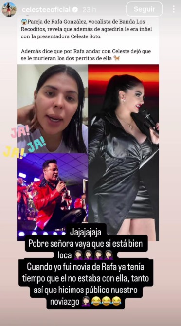 La presunta amante de Rafa González amenaza con revelar el "teatrito" de su esposa si sigue mintiendo